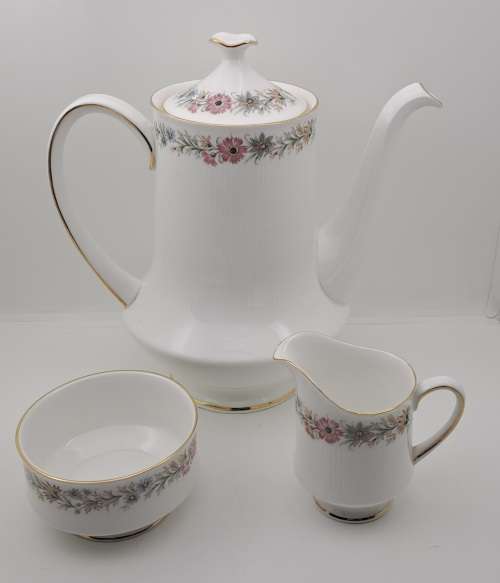 23pc Vintage Paragon BELINDA Stoke-on-Trent Coffee Set  -By Appointment to the Queen