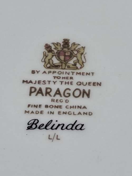 23pc Vintage Paragon BELINDA Stoke-on-Trent Coffee Set  -By Appointment to the Queen