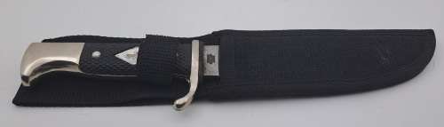 Vintage Solingen German Fixed blade Knife -in sheath (not the original sheath)