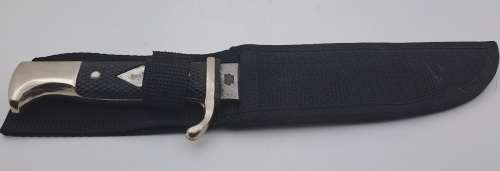 Vintage Solingen German Fixed blade Knife -in sheath (not the original sheath)