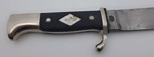 Vintage Solingen German Fixed blade Knife -in sheath (not the original sheath)