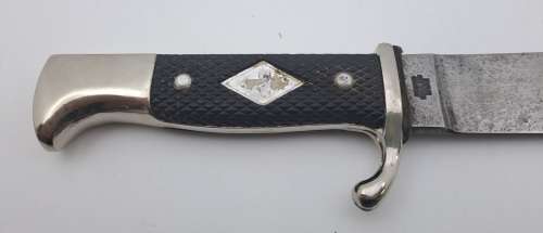 Vintage Solingen German Fixed blade Knife -in sheath (not the original sheath)