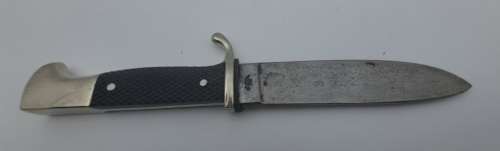Vintage Solingen German Fixed blade Knife -in sheath (not the original sheath)