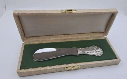 Antique Shoehorn with Silver Handle - Boxed
