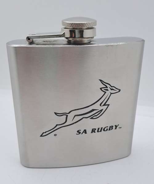 Metal Flask -Springbok Rugby