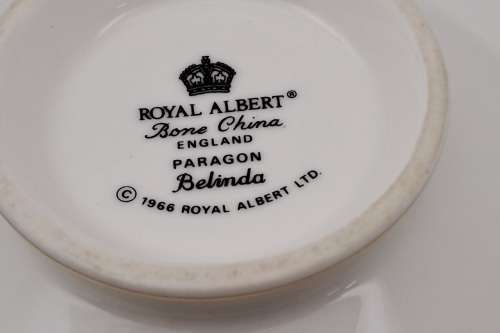 1966 Vintage Royal Albert Belinda -Paragon Replacement tea cup -70x100x78mm