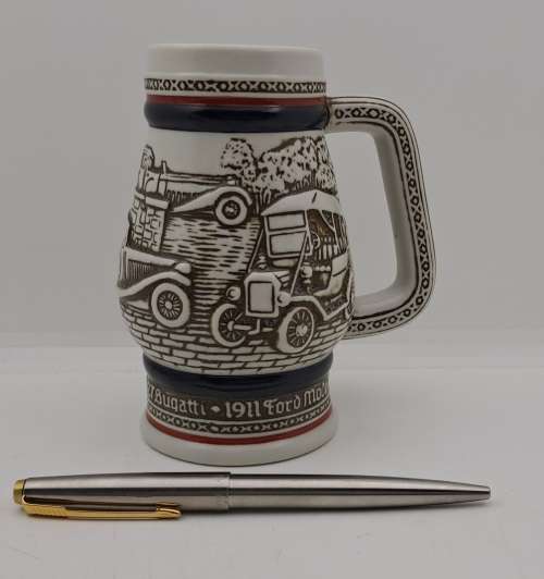 1982 Hand Crafted AVON Beer Stein Made In Brazil 11cmx10,5cmx7cm