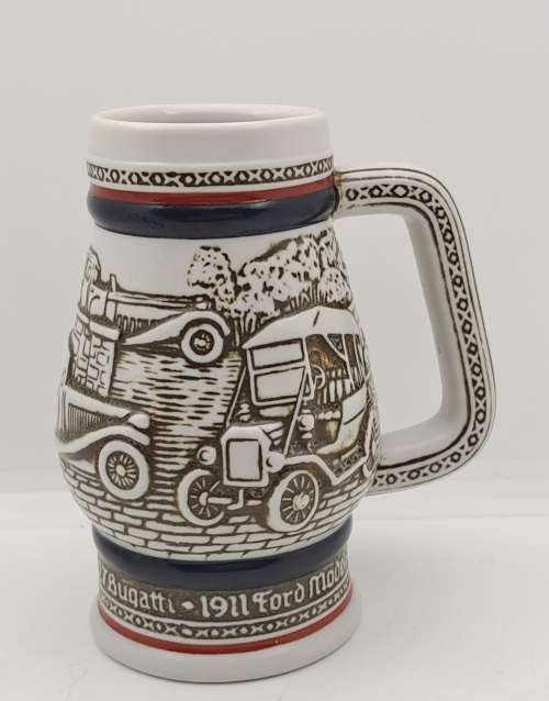 1982 Hand Crafted AVON Beer Stein Made In Brazil 11cmx10,5cmx7cm