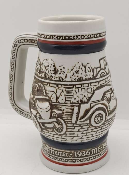 1982 Hand Crafted AVON Beer Stein Made In Brazil 11cmx10,5cmx7cm