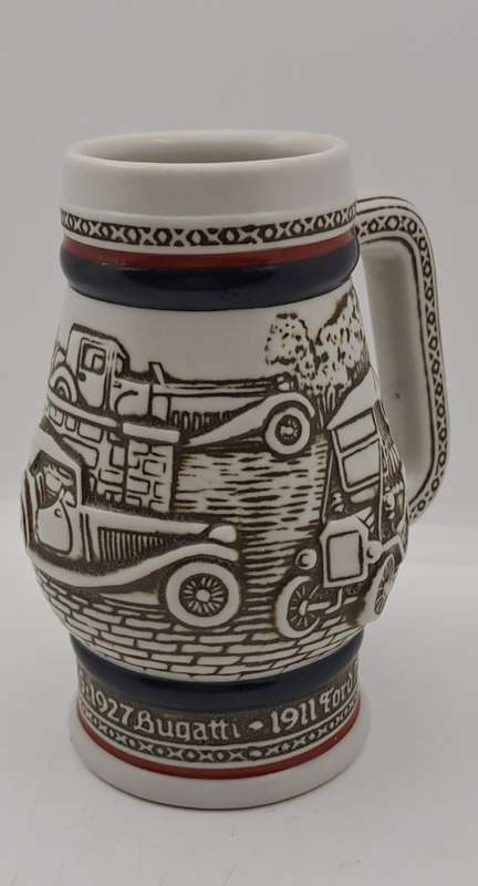 1982 Hand Crafted AVON Beer Stein Made In Brazil 11cmx10,5cmx7cm