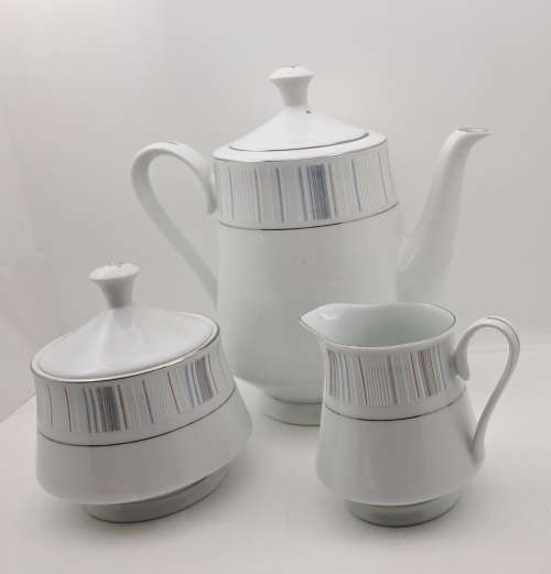 Vintage Porcelain Teapot ,Creamer and Sugar pot -Made in China