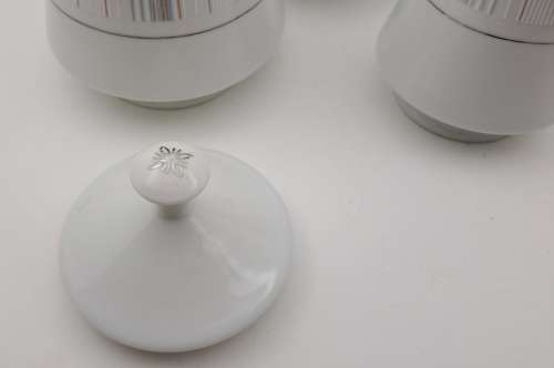 Vintage Porcelain Teapot ,Creamer and Sugar pot -Made in China