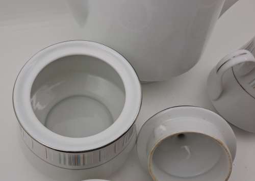 Vintage Porcelain Teapot ,Creamer and Sugar pot -Made in China