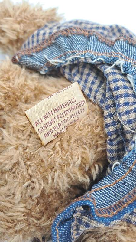 Vintage 1999 Heartfelt Collectables Teddy Bear 260mm