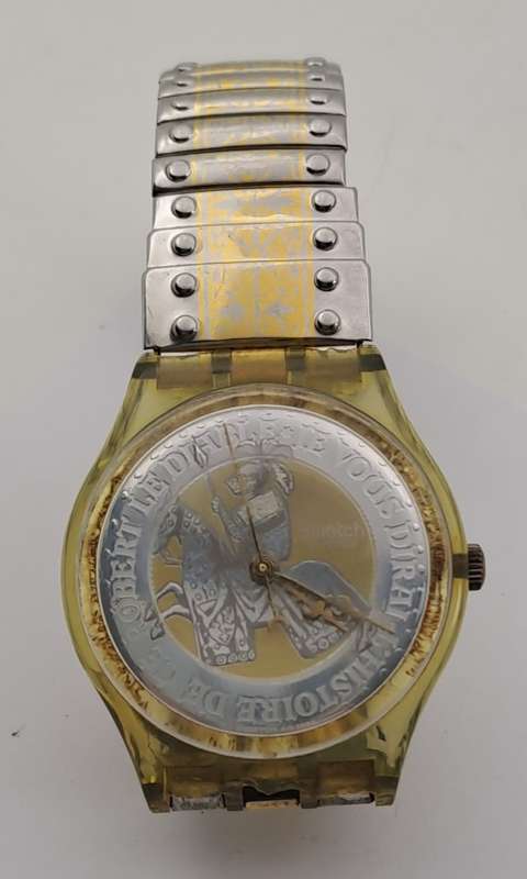 Pre-Owned Swiss Swatch watch - Robert le diable-AG1994-Working