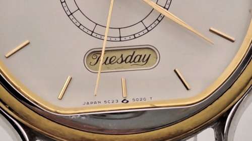 Pre-Owned Seiko 5c23 Quartz watch-Working