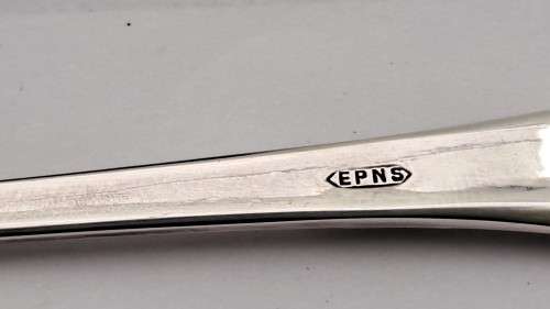 Vintage E.P.N.S Silverplated Teaspoon set of 6 -Boxed -Made in England 119mm