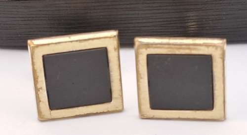 3 pairs of Vintage Cufflinks In box