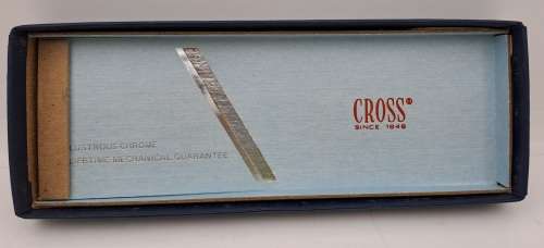 Pre-Owned Cross Lustrous Chrome Mechanical Pencil in box 0,9mm lead  - no Lead