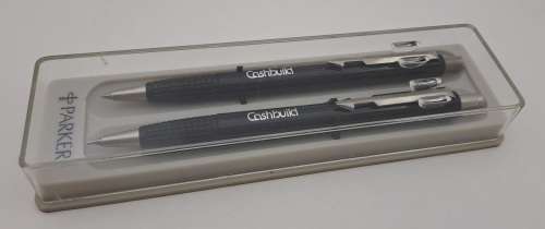 Parker ballpen and pencil set in case