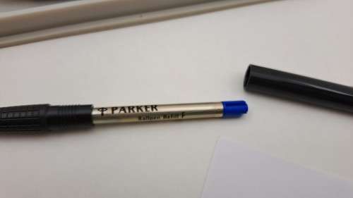 Parker ballpen and pencil set in case