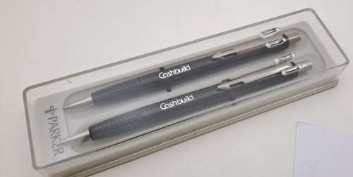 Parker ballpen and pencil set in case