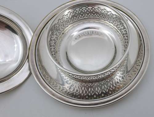 Antique 1800`s  Christofle silver plated Butterdish - No 16 - 1994629- French