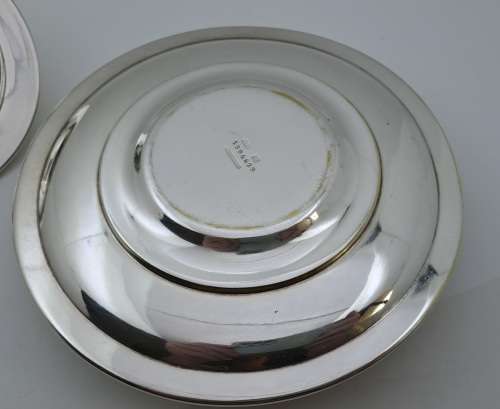 Antique 1800`s  Christofle silver plated Butterdish - No 16 - 1994629- French