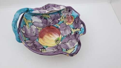Antique/Vintage Handpainted Da Vinci tray (Chipped) Made in Italy