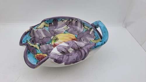 Antique/Vintage Handpainted Da Vinci tray (Chipped) Made in Italy