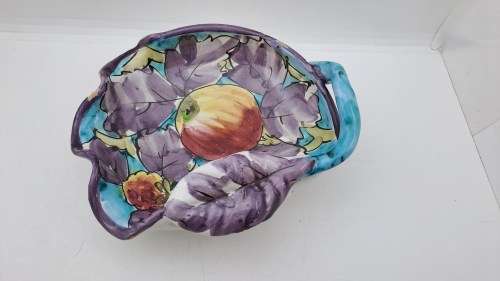 Antique/Vintage Handpainted Da Vinci tray (Chipped) Made in Italy