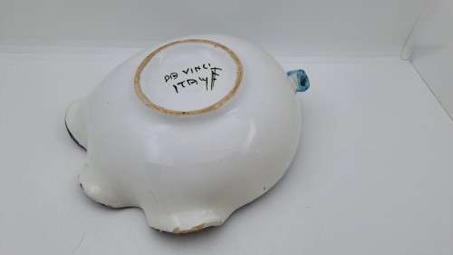 Antique/Vintage Handpainted Da Vinci tray (Chipped) Made in Italy