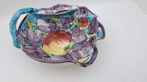 Antique/Vintage Handpainted Da Vinci tray (Chipped) Made in Italy