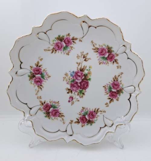 Vintage Porcelain Wallplate 208mm