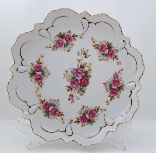 Vintage Porcelain Wallplate 208mm