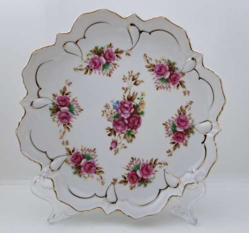 Vintage Porcelain Wallplate 208mm