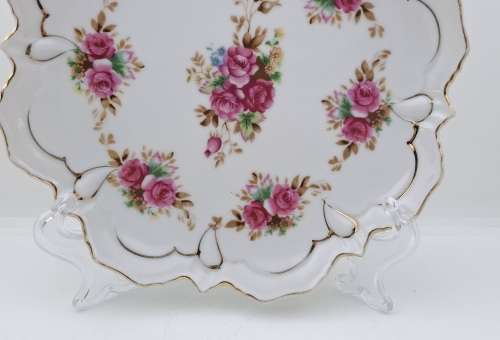 Vintage Porcelain Wallplate 208mm