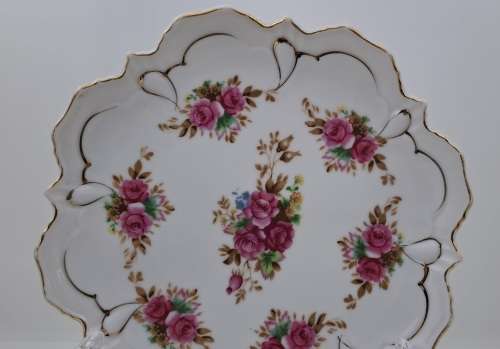 Vintage Porcelain Wallplate 208mm