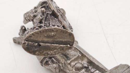 11 Vintage Pewter Figurines Soldiers -Warriors 4cm