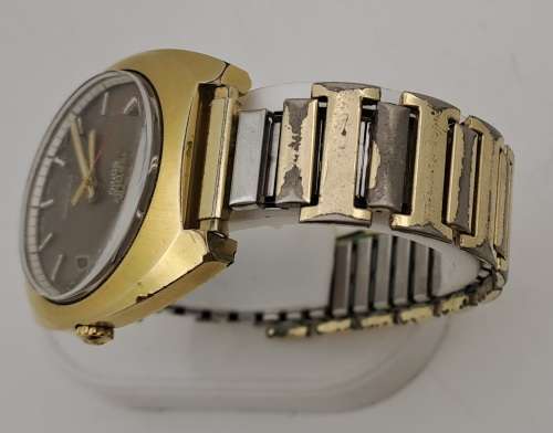 Vintage Eterna Sonic 1550 Electronic Mens Watch -Swiss Made -Working great-see more