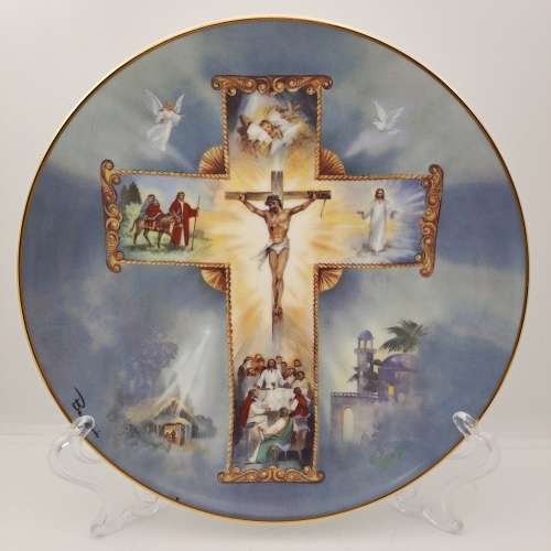 Limited Edition Royal Doulton Wall Plate `The Life of Christ` By Barzoni with Certificate 205mm