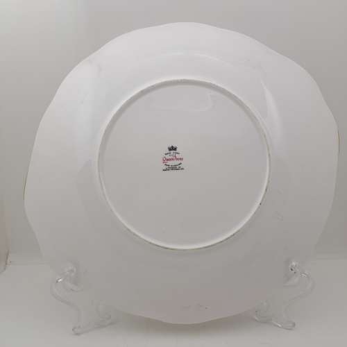 Vintage Queen Anne Bone China Cake Plate E 17 2 -By Ridgway potteries 262x242mm