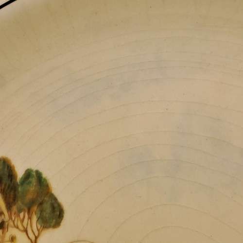 Vintage 1930`s Crown Ducal Florentine plate 266mm (Glase have some Grazing due to age)