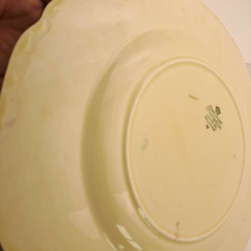 Vintage 1930`s Crown Ducal Florentine plate 266mm (Glase have some Grazing due to age)