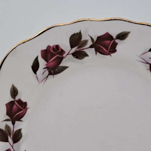 Vintage ColClough Bone China Side Plate  E 66 8- 156mm