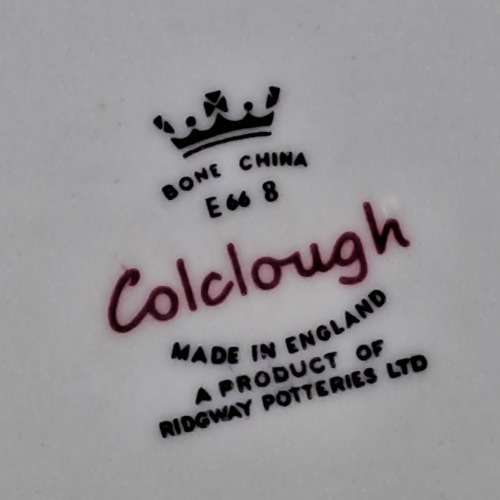 Vintage ColClough Bone China Side Plate  E 66 8- 156mm
