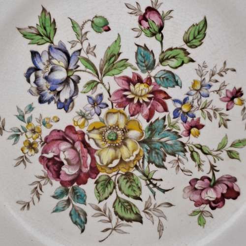 Vintage 1930`s Vintage Old Foley Plate -James Kent (Glaze have some Grazing due to age)