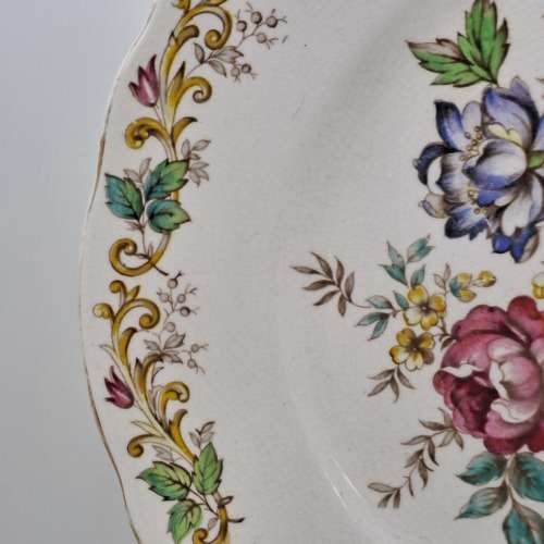 Vintage 1930`s Vintage Old Foley Plate -James Kent (Glaze have some Grazing due to age)