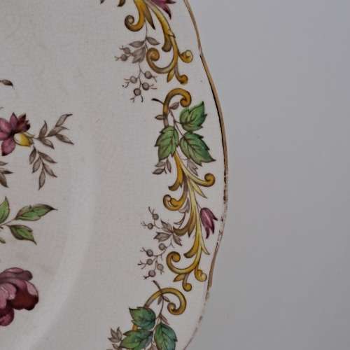Vintage 1930`s Vintage Old Foley Plate -James Kent (Glaze have some Grazing due to age)