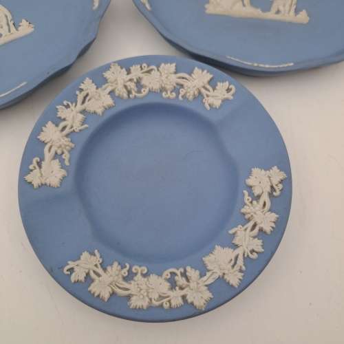3 Vintage Wedgwood Items- 2 trays and Ashtray -Made in England